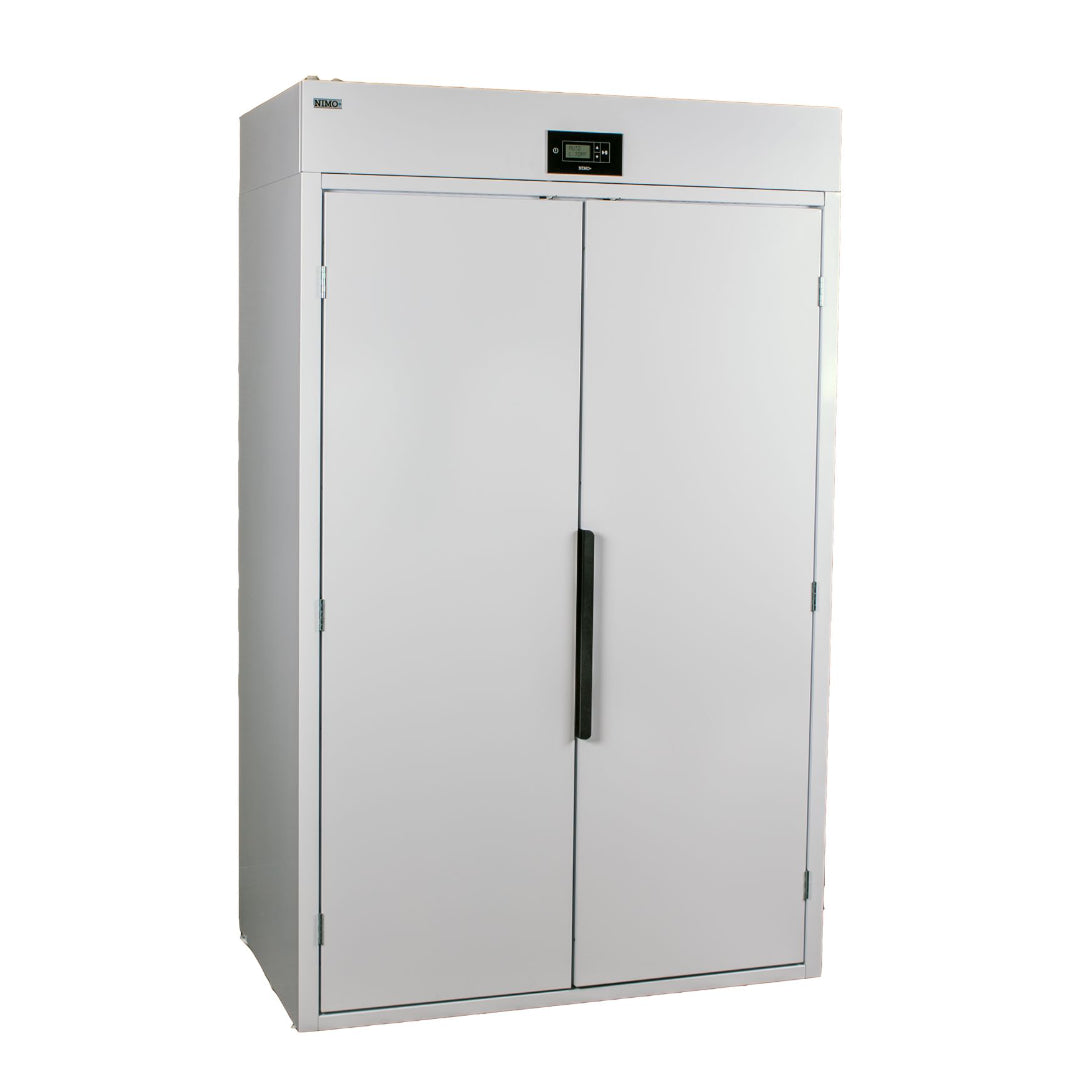 NIMO-Trockenschrank FT 120 mit geschlossenen Türen.